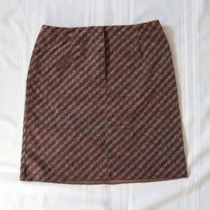 Ann Taylor brown skirt